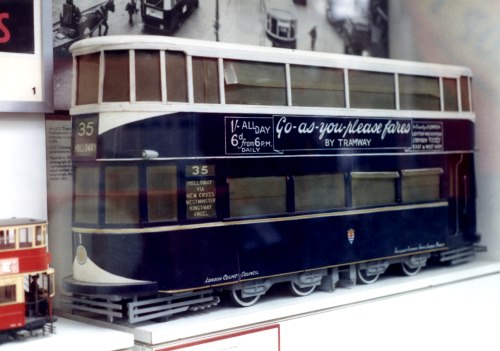 Model showing LCC1 as it will look after restoration