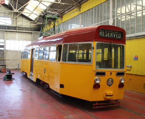 Blackpool Corporation Tramways  8 built 1973