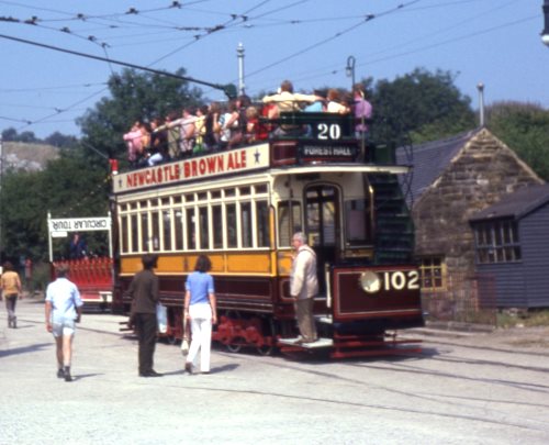 Newcastle Corporation Tramways  102 built 1901