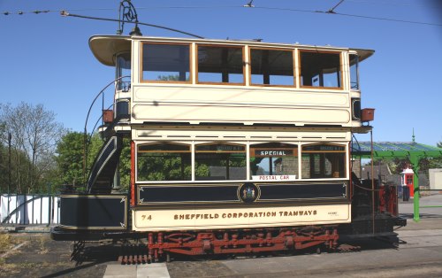Sheffield Corporation Tramways  74 built 1900