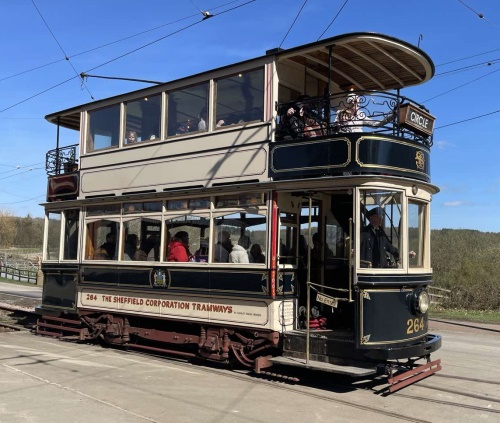 Sheffield Corporation Tramways  264 built 1907