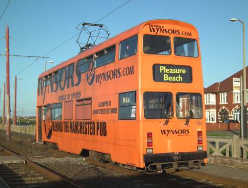 Blackpool Corporation Tramways  761 built 1979