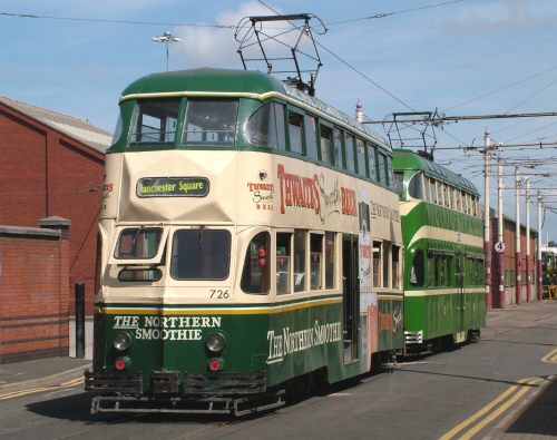 Blackpool Corporation Tramways  726 built 1935