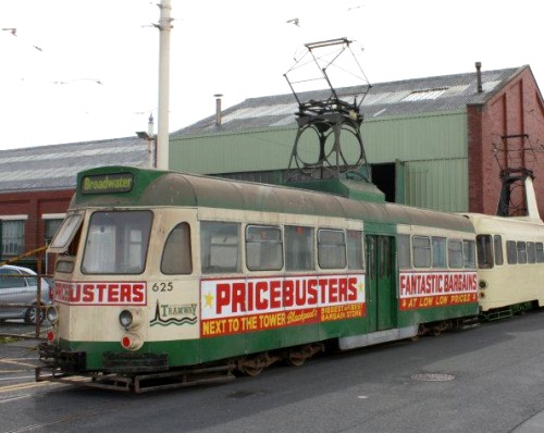 Blackpool Corporation Tramways  625 built 1937