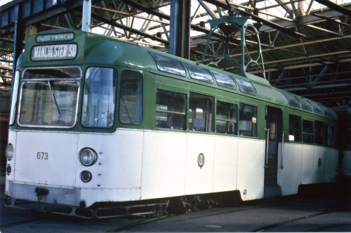 Blackpool Corporation Tramways  673 built 1935