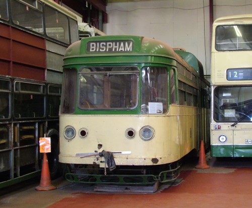 Blackpool Corporation Tramways  663 built 1953