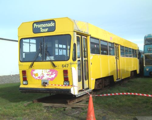 Blackpool Corporation Tramways  647 built 1988