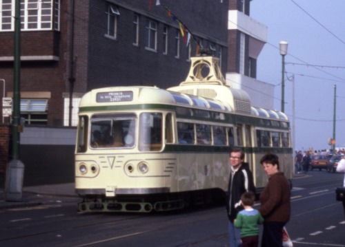 Blackpool Corporation Tramways  660 built 1953