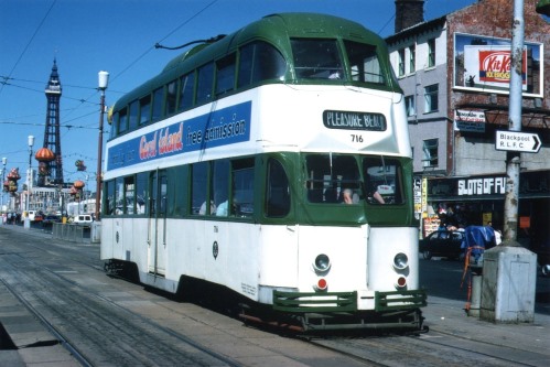 Blackpool Corporation Tramways  716 built 1935