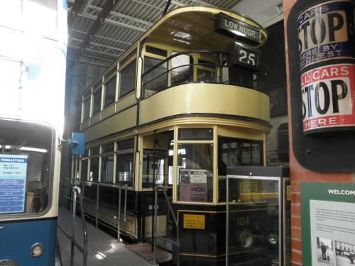 Bradford City Tramways  104 built 1925