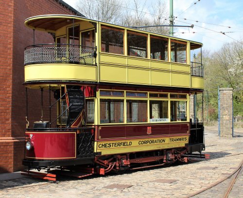 Chesterfield Corporation Tramways  7 built 1904